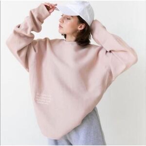 The Mayfair Group Pink Self Love Club Sweatshirt